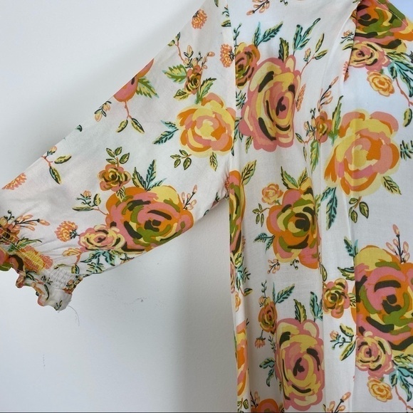 MATILDA JANE Adventure Sunday Best Pastel Floral Dress Oversized Flowy Bohemian - Picture 4 of 9